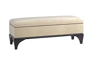 Банкетка из массива дерева с мягкой обивкой DECORA ( LCI STILE) H0113 фабрика DECORA ( LCI STILE) из Италии