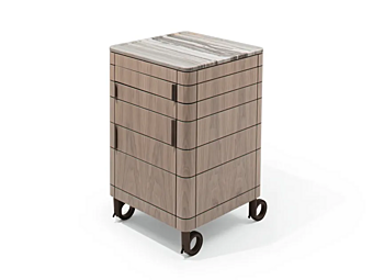 Кухонный trolley из ореха с ящиками GIORGETTI ALFRED 80800 Кухонный trolley из ореха с ящиками GIORGETTI ALFRED 80800 фабрика GIORGETTI из Италии