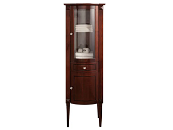 Высокий деревянный шкаф для ванной с дверцами Gentry Home Chester Etagere Высокий деревянный шкаф для ванной с дверцами Gentry Home Chester Etagere фабрика Gentry Home из Италии