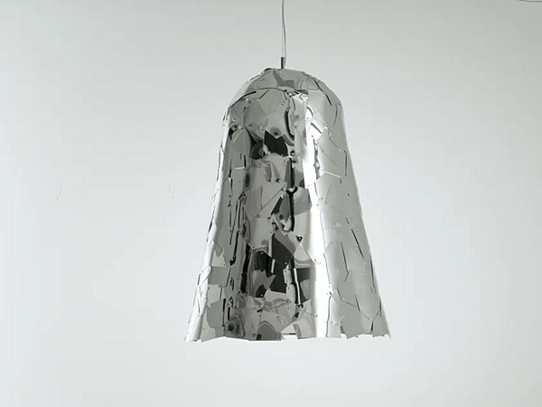 Подвесная лампа из алюминия Campana Edra CPN005 фабрика EDRA из Италии. Фото №1