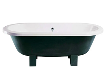 Ванна из чугунной стали на ножках классического стиля Lotus Gentry Home фабрика Gentry Home из Италии