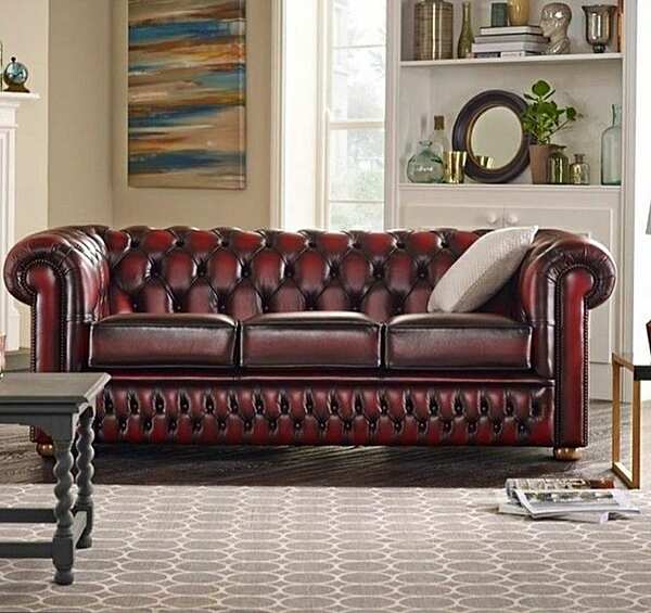 Диван 3-х местный DELLA ROVERE Chester D296558 фабрика DELLA ROVERE из Италии. Фото №2