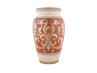 Керамическая ваза Lustro Impero L_Antica Deruta LI/314/50 фабрика L'Antica Deruta из Италии
