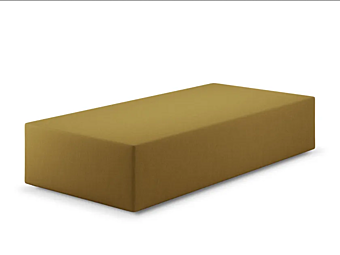 Прямоугольный пуф с обивкой из ткани Adrenalina PAN POUF RECTANGULAR LOW