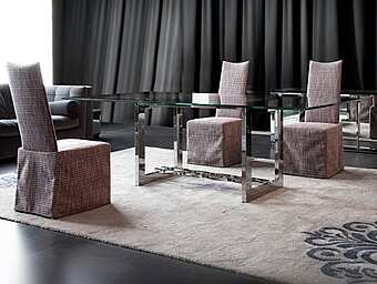 Прямоугольный обеденный стол из мрамора ERBA ITALIA Nord