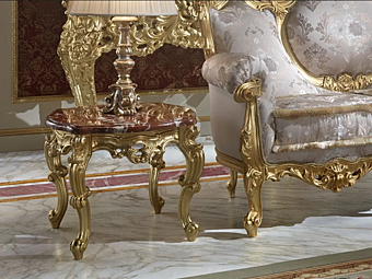 Низкий кофейный столик из мрамора MODENESE GASTONE 15608