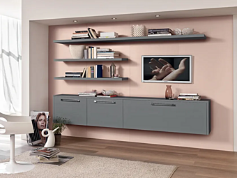 Стенка для хранения из материала LUBE CUCINE коллекции Gallery 13 фабрика LUBE CUCINE из Италии