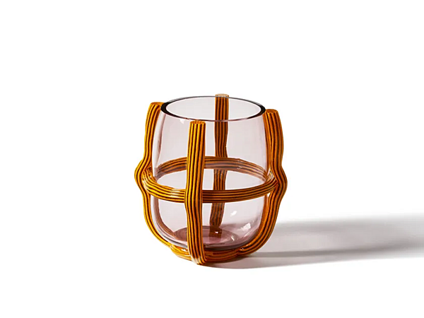 Круглая ваза из blown glass CASSINA Sestiere фабрика CASSINA из Италии. Фото №8