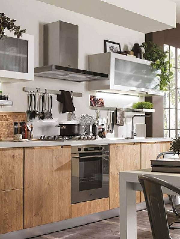 Кухня ARRIMOBILI Rovere naturale фабрика ARRIMOBILI из Италии. Фото №2