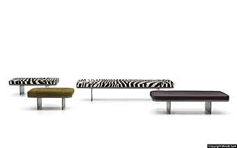 Банкетка MINOTTI Clive  фабрика Minotti из Италии