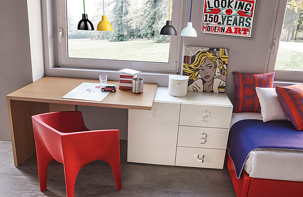 Детская Erba Mobili compozioni 1 фабрика Erba Mobili из Италии. Фото №2