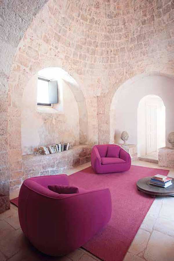 Кресло PAOLA LENTI B29DS фабрика PAOLA LENTI из Италии. Фото №1