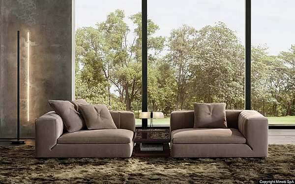 Журнальный стол MINOTTI Stage  фабрика Minotti из Италии. Фото №5