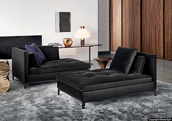 Кушетка MINOTTI Andersen Paolina and Daybed фабрика Minotti из Италии. Фото №4