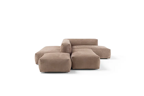 Модульный секционный диван из ткани AMURA DAVIS фабрика AMURA из Италии. Фото №5