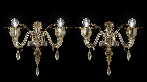 Настенный светильник Barovier&Toso Fez 5602/02 фабрика Barovier&Toso из Италии. Фото №2