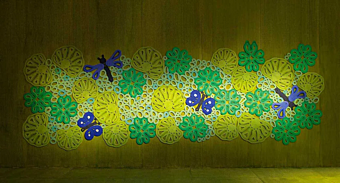 Коврик ручной работы PAOLA LENTI Pond TAPD01 фабрика PAOLA LENTI из Италии