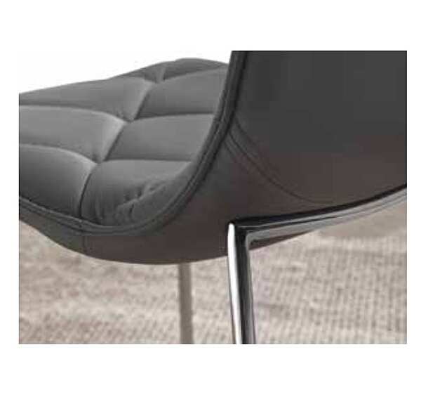 Стул из металла, текстиля и эко-кожи ARREX A296 фабрика ARREX из Италии. Фото №2