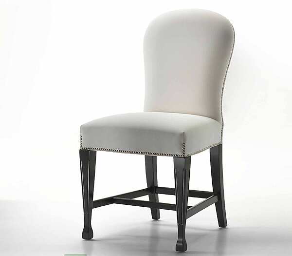 Стул из массива дерева с мягкой обивкой DECORA ( LCI STILE) MN51L фабрика DECORA ( LCI STILE) из Италии. Фото №1