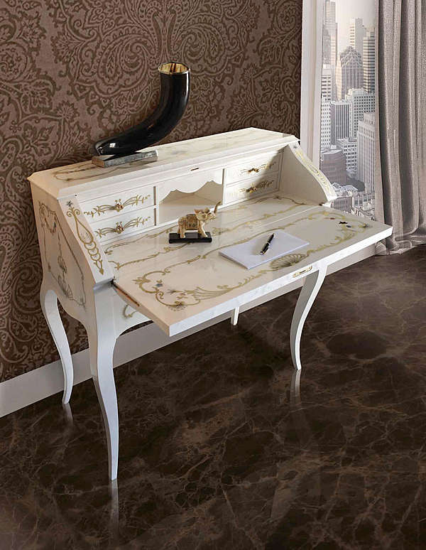 Письменный стол CEPPI STYLE 3178 фабрика CEPPI STYLE из Италии. Фото №1