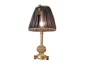 Настольная лампа из металла с абажуром A.R.ARREDAMENTI SRL Royal L.77 + P.22