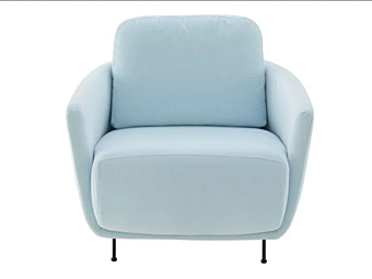 Кресло с подлокотниками из ткани LIGNE ROSET коллекции OKURA 17100100 фабрика LIGNE ROSET из Италии
