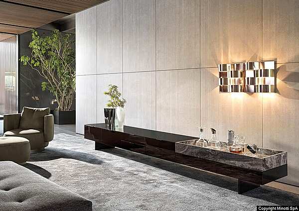 Тумба MINOTTI Superblocks  фабрика Minotti из Италии. Фото №13