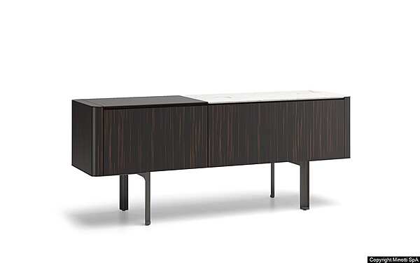 Тумба MINOTTI Lou "Sideboard" Christophe Delcourt фабрика Minotti из Италии. Фото №3