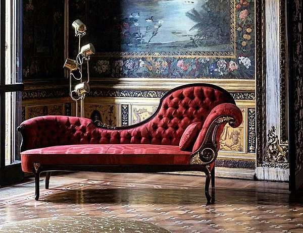 Кушетка ANGELO CAPPELLINI NUANCE HERMITAGE 0347/DX  фабрика ANGELO CAPPELLINI из Италии. Фото №3