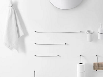 Полотенцесушитель из нержавеющей стали AGAPE Bucatini фабрика Agape из Италии