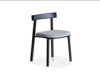 Стул из ясеня с интегрированной мягкой спинкой POTOCCO Helvetica 868/W