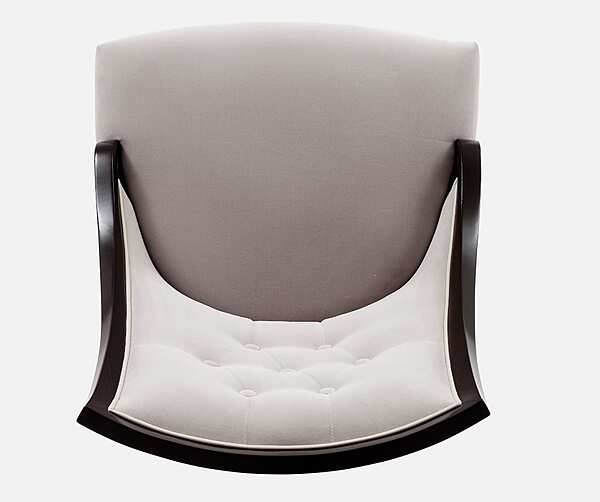 Стул из массива дерева с мягкой обивкой DECORA ( LCI STILE) N070C фабрика DECORA ( LCI STILE) из Италии. Фото №5