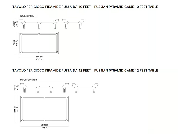 Бильярдный стол из массива дерева с кожаным покрытием I 4 Mariani Roger фабрика i 4 Mariani из Италии. Фото №9