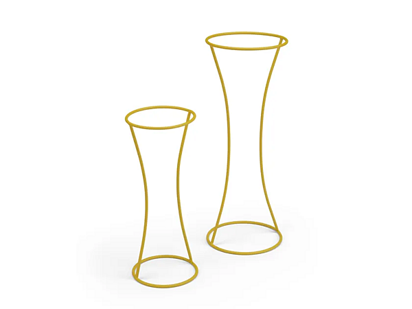 Металлическая ваза EGOITALIANO Eva 8031 фабрика Egoitaliano из Италии. Фото №1