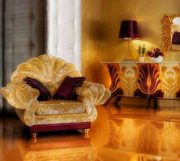 Кресло ASNAGHI INTERIORS AID01406 фабрика ASNAGHI INTERIORS из Италии. Фото №1