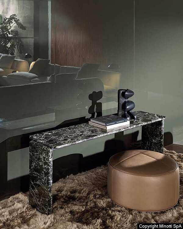 Журнальный стол MINOTTI Drake Hannes Peer фабрика Minotti из Италии. Фото №9
