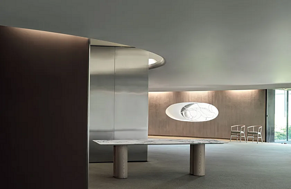 Прямоугольный мраморный стол Frigerio Elly 18272M фабрика Frigerio из Италии. Фото №3
