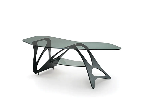 Кофейный столик из стекла ZANOTTA  RABESCO CM 697 фабрика ZANOTTA из Италии. Фото №4