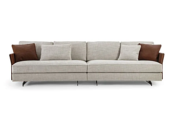 Секционный диван с removable cover из ткани Frigerio Davis Slim 12547