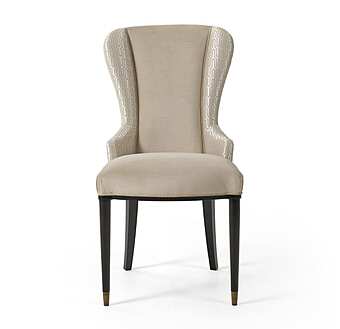 Стул из массива дерева с мягкой обивкой DECORA ( LCI STILE) V016L фабрика DECORA ( LCI STILE) из Италии