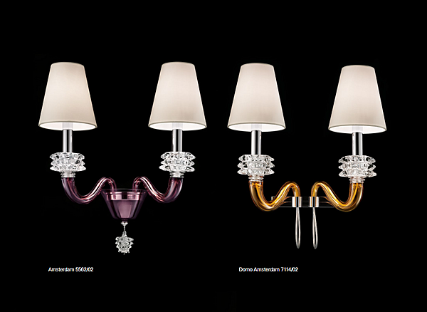 Настенный светильник Barovier&Toso Amsterdam 5562/02 фабрика Barovier&Toso из Италии. Фото №3