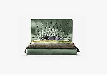 Двуспальная кровать с tufted подголовником из ткани OPERA CONTEMPORARY  Vertigo 42800/22