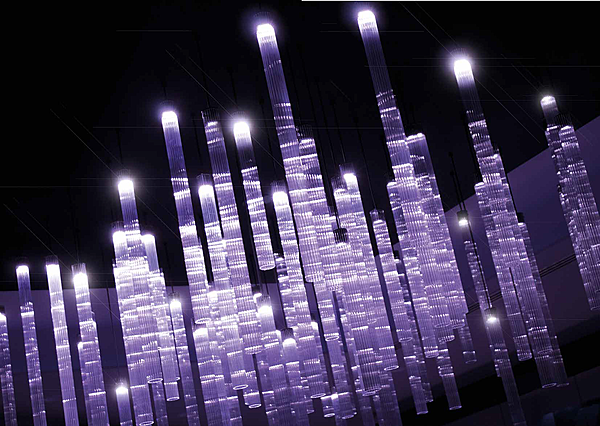 Люстра EUROLUCE HANAMI 25 фабрика EUROLUCE из Италии. Фото №1