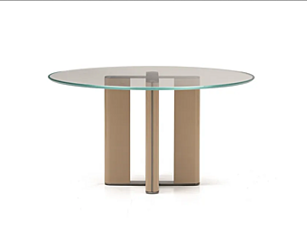 Круглый кофейный стол из стекла ARTE BROTTO Принцип MP 1060 T MP.1060/T фабрика Arte Brotto из Италии