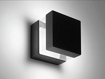 Светодиодный уличный настенный светильник Tetragono Artemide T417300W00