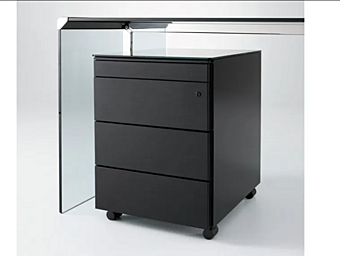 Металлический офисная тумбочка на колесах Gallotti&Radice Techna 13 фабрика Gallotti & Radice из Италии