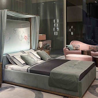 Кровать ANGELO CAPPELLINI ALLURE 34200/18 Кровать ANGELO CAPPELLINI ALLURE 34200/18 фабрика ANGELO CAPPELLINI из Италии
