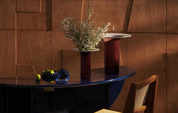 Ваза из blown glass Silvan CASSINA 08801, 08802, 08811, 08812 фабрика CASSINA из Италии. Фото №16