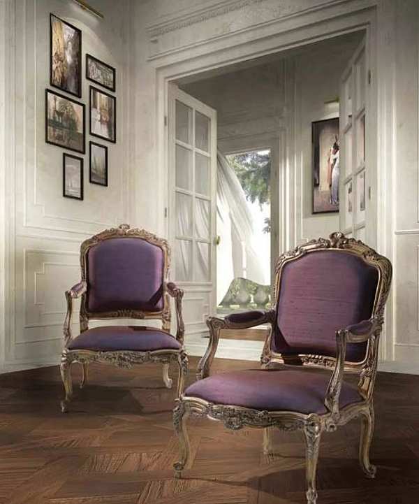Элитное кресло  ANGELO CAPPELLINI ACCESSORIES 8837/L фабрика ANGELO CAPPELLINI из Италии. Фото №1