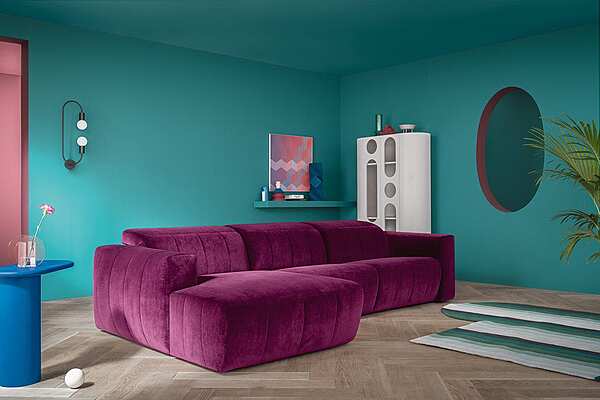 Диван Felis "SOFTLIVING" KENSINGTON F02 фабрика FELIS из Италии. Фото №5
